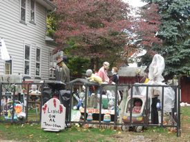 Halloween displays 2014