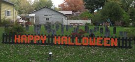 Halloween displays 2014
