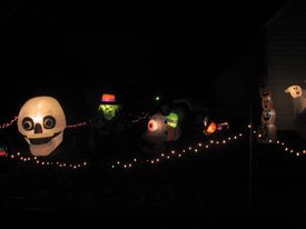 Halloween displays 2014