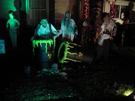 Halloween displays 2015