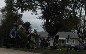 Halloween displays 2015