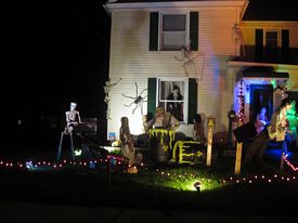 Halloween displays 2016