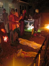 Halloween displays 2016