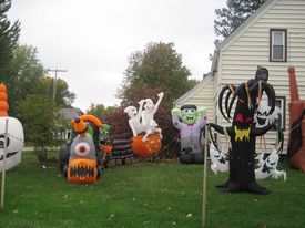 Halloween displays 2015