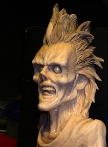 Iron Maiden Eddie model kit