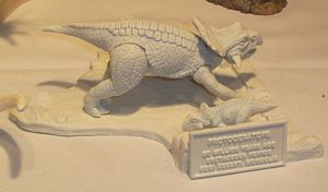 Aurora prehistoric scenes resin model add on