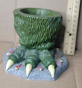 Godzilla brush holder
