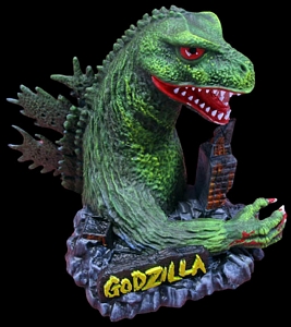 Godzilla bust