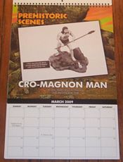 Dencomm 2009 Prehistoric Scenes calendar