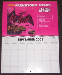 Dencomm 2008 Prehistoric Scenes calendar