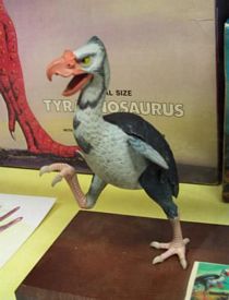 Prehistoric Scenes display