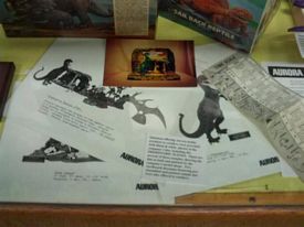 Prehistoric Scenes display
