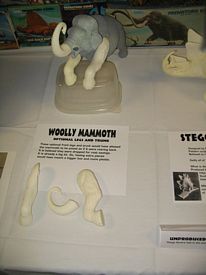 Prehistoric Scenes display