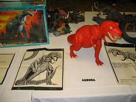 Prehistoric Scenes display