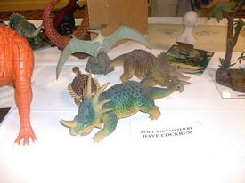 Prehistoric Scenes display