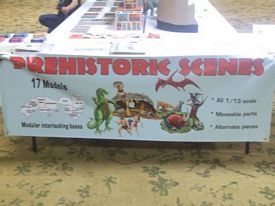 Prehistoric Scenes display