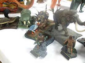 Prehistoric Scenes display