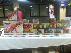 Prehistoric Scenes display
