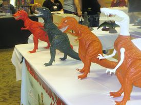 Prehistoric Scenes display
