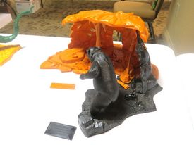Prehistoric Scenes display