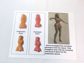 Prehistoric Scenes display