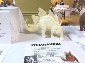 Prehistoric Scenes display