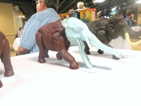 Prehistoric Scenes display