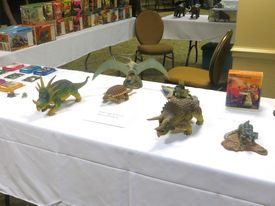 Prehistoric Scenes display
