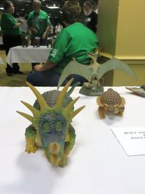 Prehistoric Scenes display