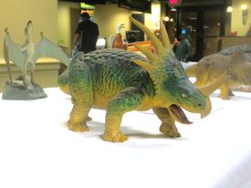 Prehistoric Scenes display