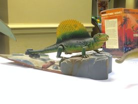 Prehistoric Scenes display
