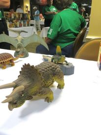 Prehistoric Scenes display