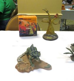 Prehistoric Scenes display