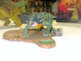 Prehistoric Scenes display
