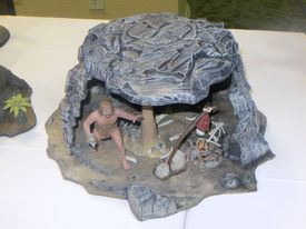 Prehistoric Scenes display