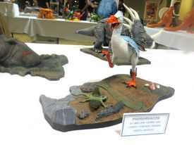 Prehistoric Scenes display