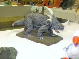 Prehistoric Scenes display