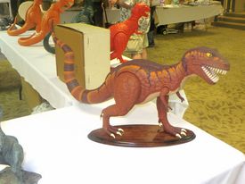 Prehistoric Scenes display