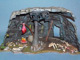 aurora prehistoric scenes model