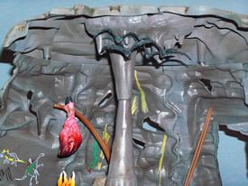 aurora prehistoric scenes model