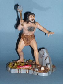 aurora prehistoric scenes model
