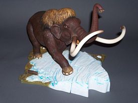 aurora prehistoric scenes model