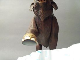 aurora prehistoric scenes model
