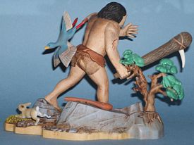 aurora prehistoric scenes model