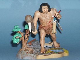 aurora prehistoric scenes model