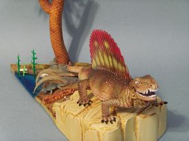 aurora prehistoric scenes model
