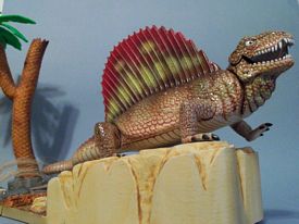 aurora prehistoric scenes model