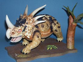 aurora prehistoric scenes model
