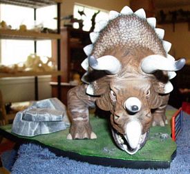 Three horned dinoe - triceratops
