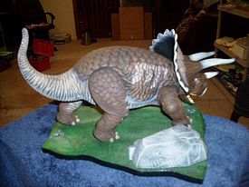 Three horned dinoe - triceratops